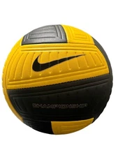 NIKE Championship  Volleyball OFFICIAL Size 5 Sports Black/Yellow NEW