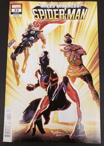MILES MORALES SPIDER-MAN #33 ANTONIO 1:25 VARIANT NM- 9.2 MARVEL COMICS 2025