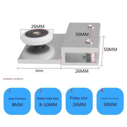 Maximizing Space Utilization Square Partition Pulley Sliding Door Track