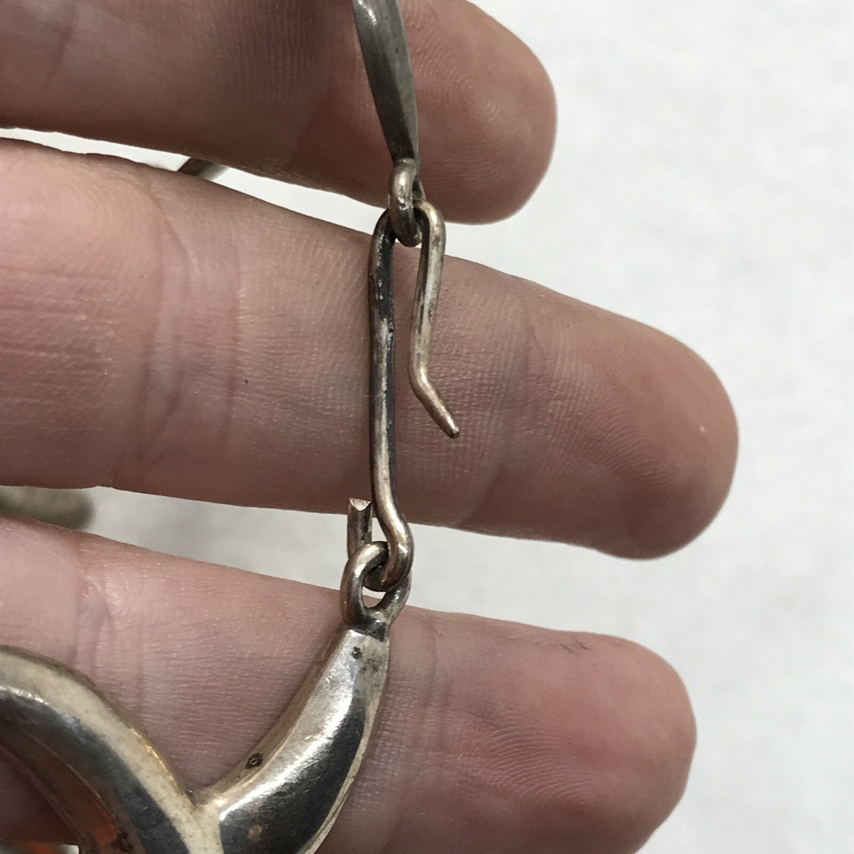 Vintage 925 Sterling Silver TS-01 Mexico X-X Link Statement