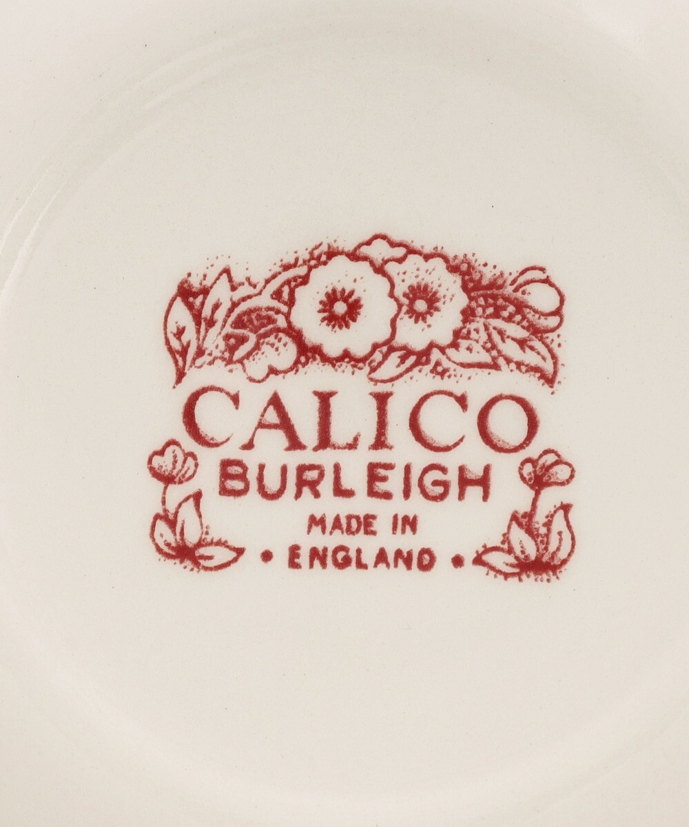 Burleigh Red Calico Felicity Fruits Plate HB24 Φ12.2×H2.5cm