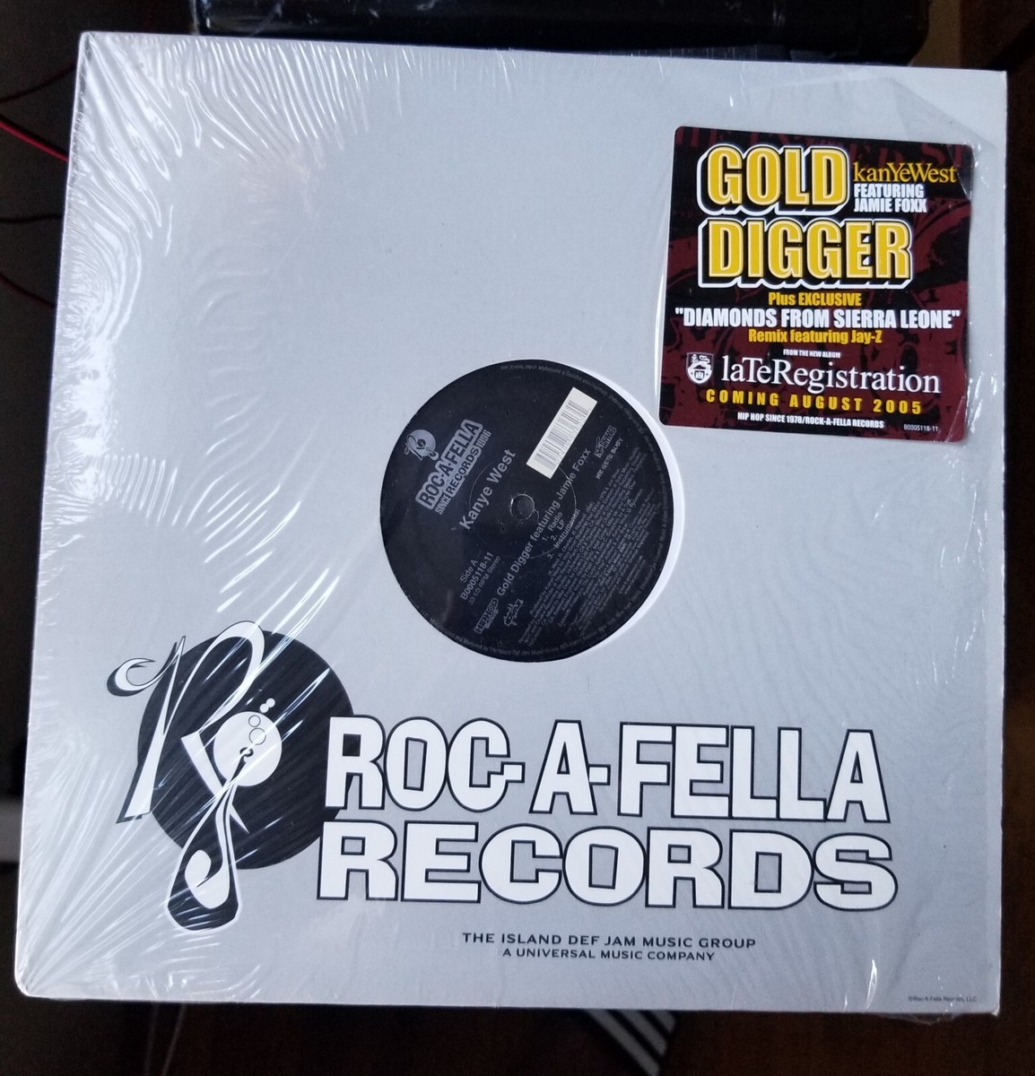 Kanye West Diamonds From Sierra Leone VG+ Promo 12 Inch