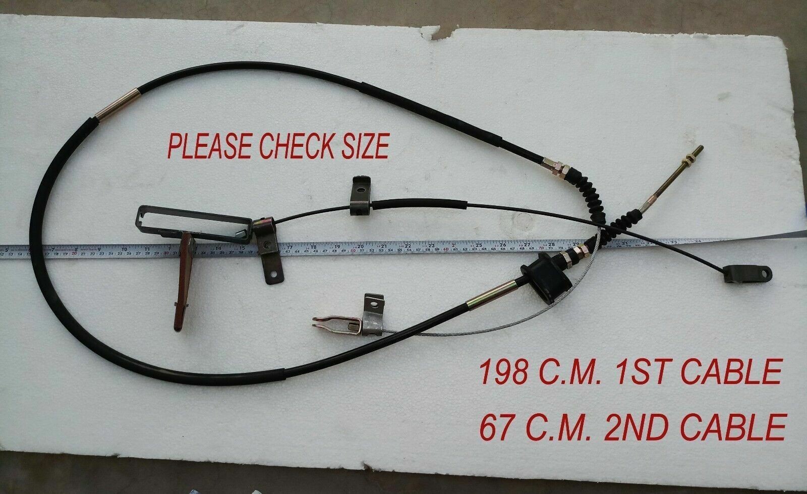 Parking / Hand Brake Cable Set 1 & 2 Suzuki SJ413 SJ410 Sierra