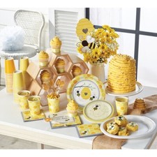 Bumble Baby Bee Themed Party Supplies Assorted Items Baby Shower/Birthday Party
