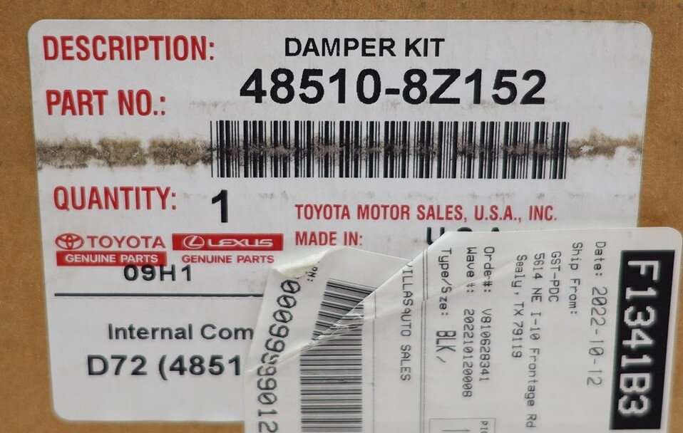 NEW OEM Front Right Suspension Strut 485108Z152 for Toyota Camry