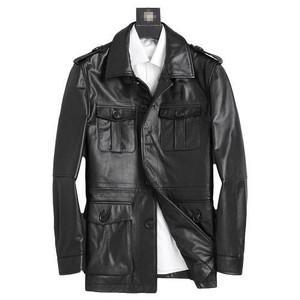 leather hunting jacket