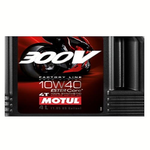 Motul 300V 10W-40 Motor Oil, Gallon