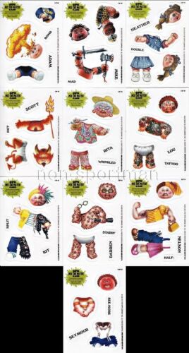 GARBAGE PAIL KIDS 2012 BNS1 (SERIES 1) MIX AND MATCH STICKER SET (10) - Picture 1 of 1