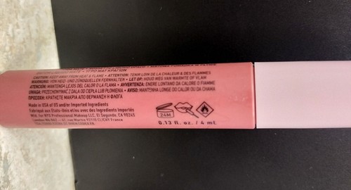 NYX Lingerie XXL Strip'd Down Matte Liquid Lipstick Makeup Pink Lip Color Gloss - Picture 5 of 16