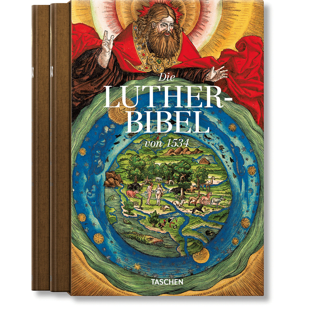 Thumbnail - Luther Bibel Von 1534. 2 Bände Schuber. Taschen