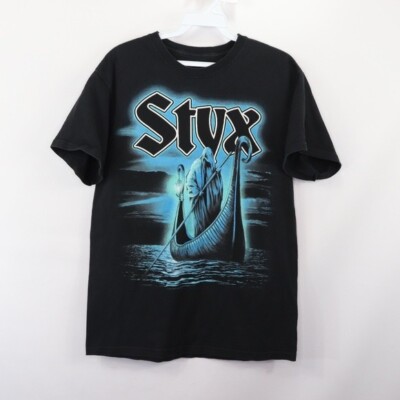 Come Sail Away Styx Band Shirt Short Sleeve Black Unisex S-4XL