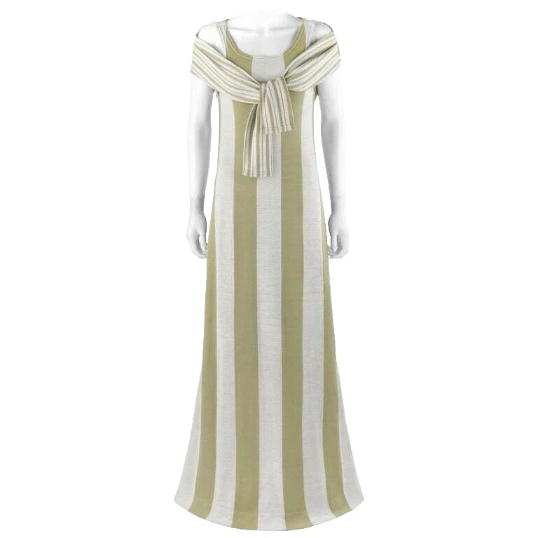 Acrílico Maxi Vestidos VINTAGE 1960s para Mujer