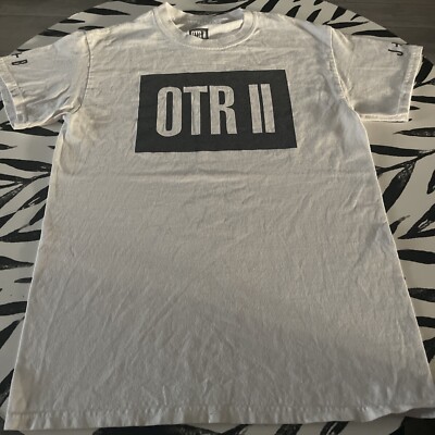 Beyonce Jay-Z - 2018 On The Run OTR Tour - White T-Shirt - Small