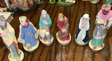 6 Very Vintage Pieces of  nativity set