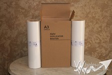 2 Rotoli Master compatibili con Riso S-3550 per Risograph RP3700 RP3790 RP08 A3