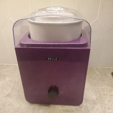 Bella Ice Cream Maker 1.5qt Capacity Makes Frozen Desserts and Drinks 