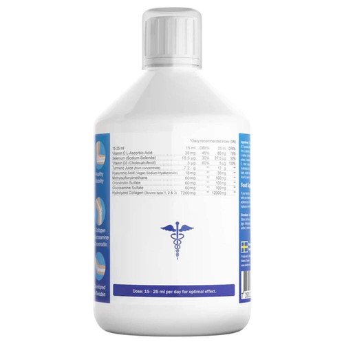 Swedish Nutra Joint Support MAX Collagen - Liquid Joint Collagen Complex 500ml - Picture 9 of 17