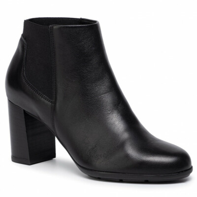 SCARPE TRONCHETTO DONNA GEOX D94C8B 00085 C9999 NEW ANNYA PELLE N96  ORIGINALE AI | eBay