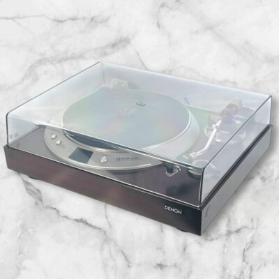 DENON DP-1200 Turntable record Vintage Direct drive player Brown