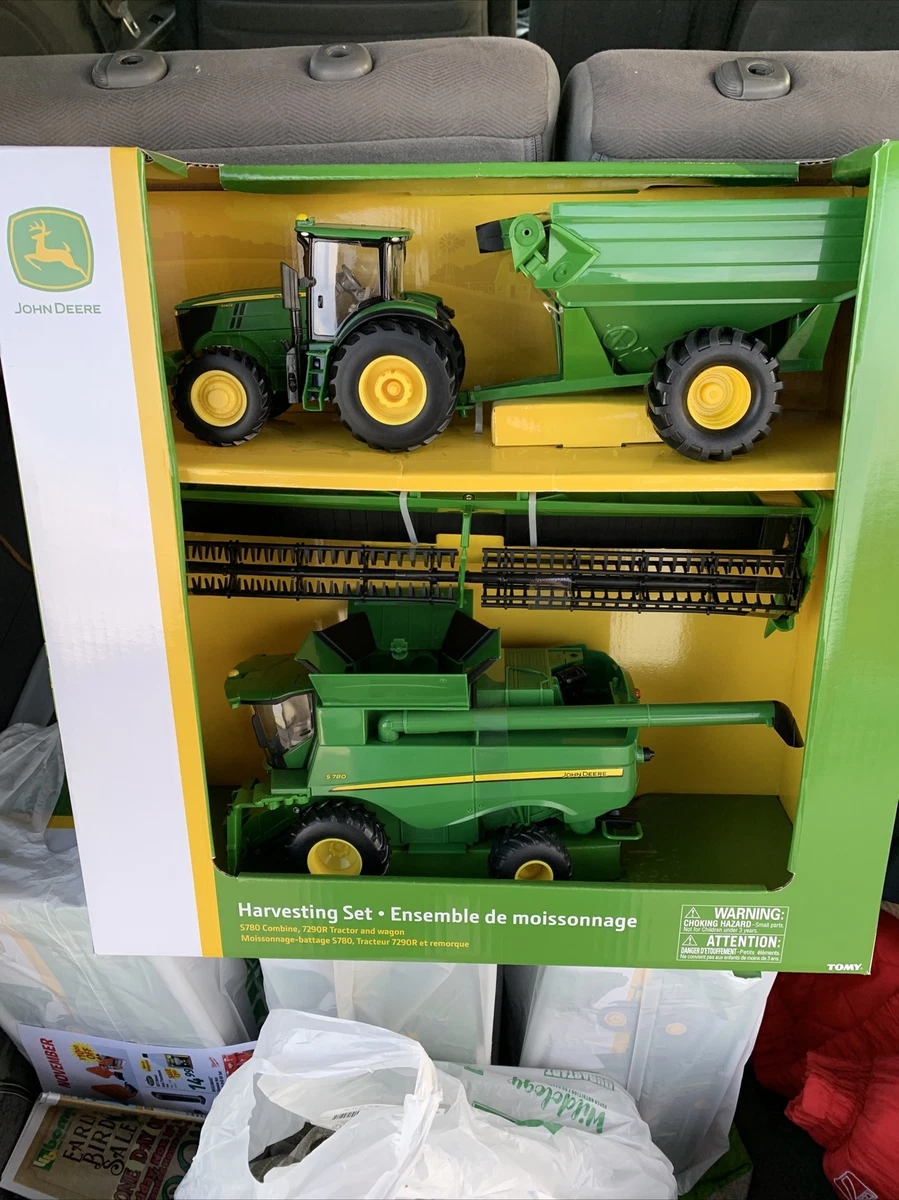 John Deere 1 32 Corn Harvesting Set