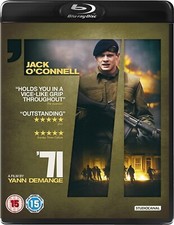 71 Blu-ray Yann Demange Jack O'Connell Sean Harris MOVIE FILM BRAND New UK R2