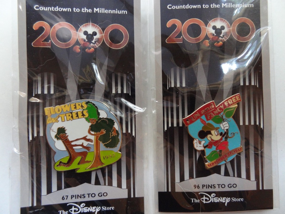 Disney COUNTDOWN 2000 BADGE　21種類 Disney COUNTDOWN 2000 BADGE 21種類 Disney Countdown 2000