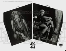 1994 Press Photo Dis 'N' Dat, Music Group Members Tishea, Tenesia - srp31398