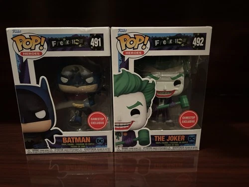 Funko Pop! The Joker #492 And #491 Batman Freakshow - DC Comics -