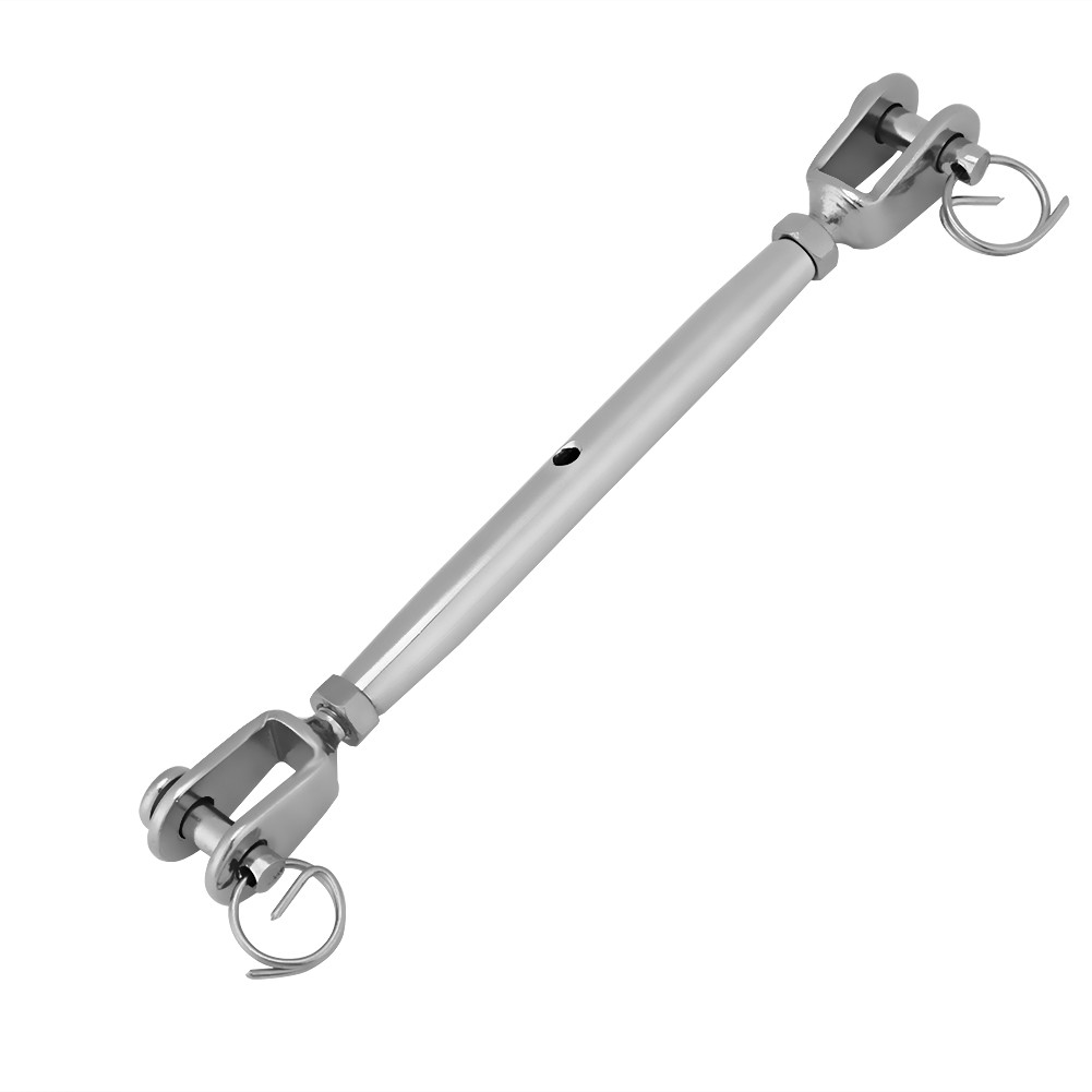 M5 Stainless Steel Rigging Screw Closed Body Jaw Turnbuckle For Boat Yacht☜
