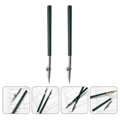 2 Stück Fine Line Masking Fluid Pen Professioneller Cross-Hinged Art Ruling Pen