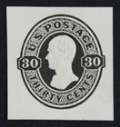 CKStamps: US Cut Square Stamps Collection Scott#U102 Unused H NG