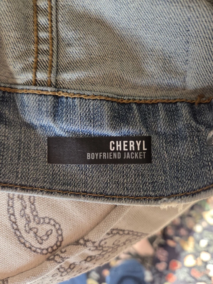 Kut Jean Jacket- Star Wars - Cheryl Boyfriend Jacket - Kylo Ren - Patches- EUC - Image 4 of 4