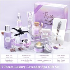 Lavender Bath Bombs and Body Lotion
