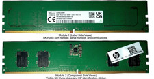- SK Hynix [2x8GB] DDR5 PC5-5600B 1Rx16 UDIMM Non-ECC Desktop RAM