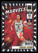 Aziaha James 2025 Donruss WNBA #18 Net Marvels Press Proof