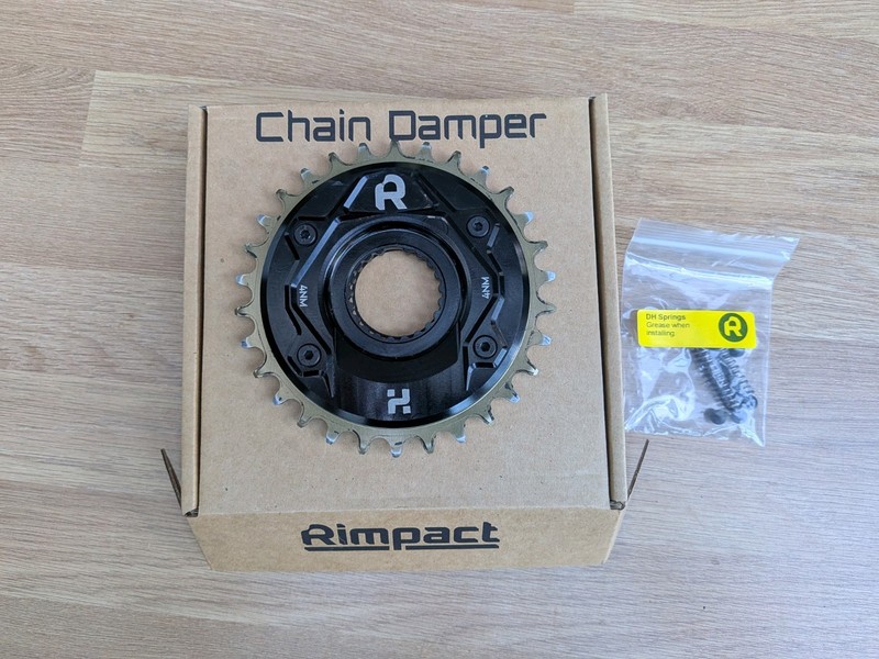Rimpact Chain Damper For Shimano Direct Mount Cranks, 30t