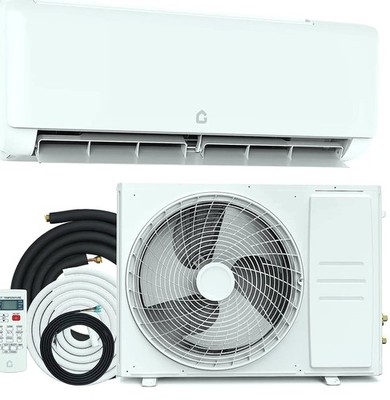 12,000 BTU Mini Split Air Conditioner with Heat Pump 18.5 SEER Cools Up to 750 S