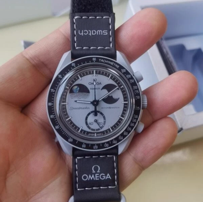 New Swatch x Omega Moonswatch Mission To The EarthPhase Watch