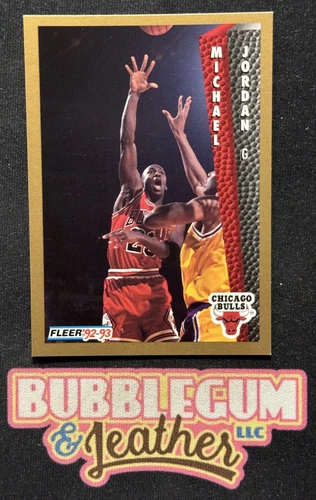 1992-93 Fleer Michael Jordan #32 Bulls HOF