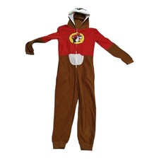 Bucees Beaver Mascot Buc Union Body Suit One Piece Costume Pajamas YM/L