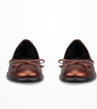 NEW 160 ECCO Sculpted LX Ballet Flat Shoes Copper EU 36 US 5.5 Slip on