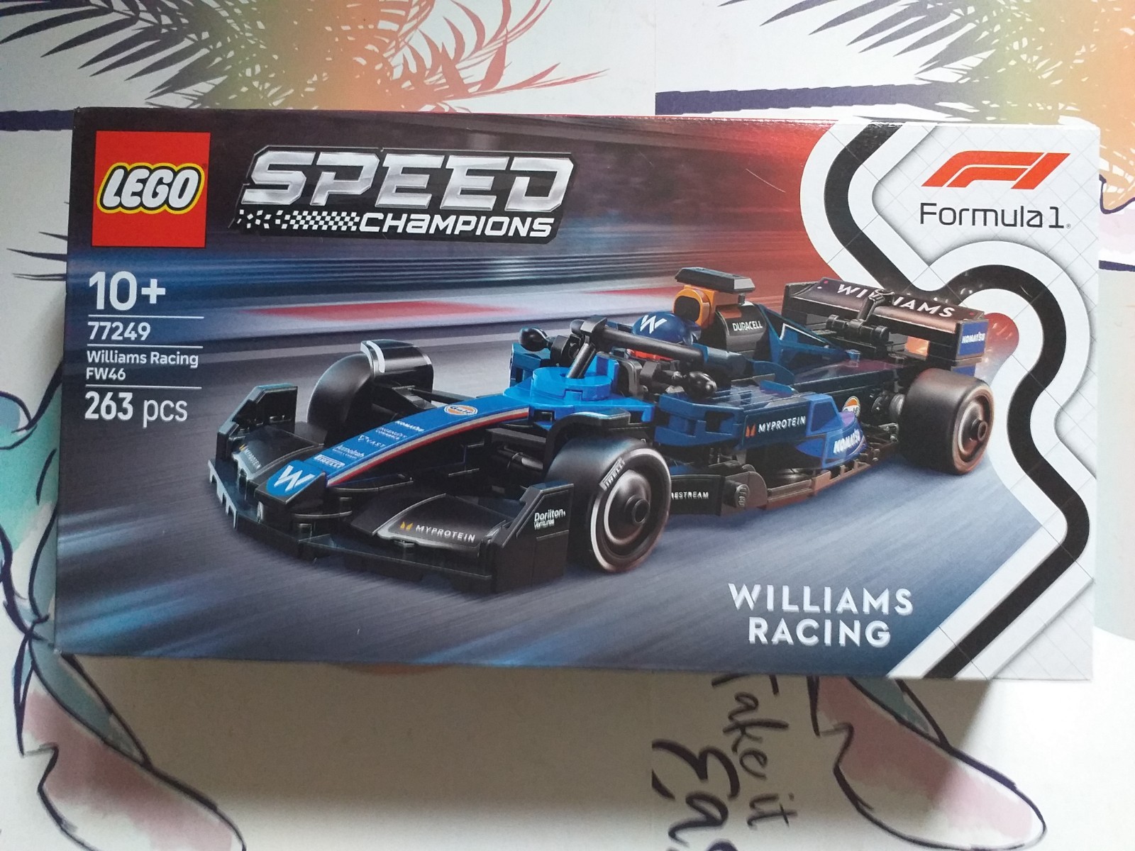 Lego Boys Speed Champions 77249 Williams Racing Fw46 F1 Race Car Multi - Image 3