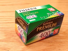 Japanese Fujifilm Superia Premium 400 35mm - FRESH - Expires Nov 2026
