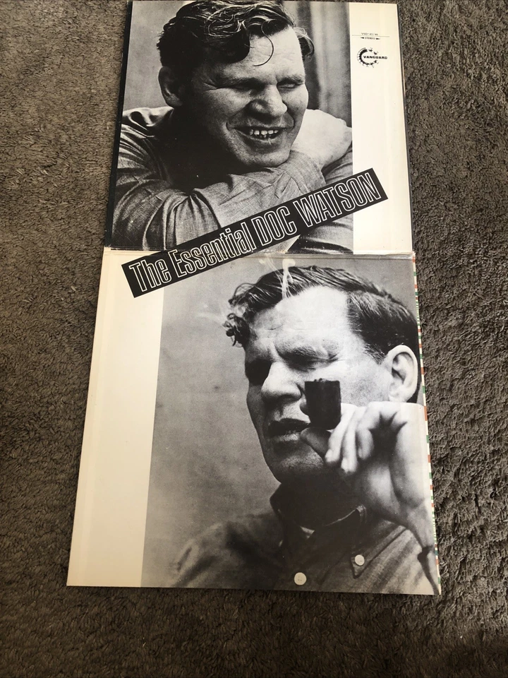 NM Doc Watson-The Essential Doc Watson-Vanguard Gatefold VSD-45/46 Double Vinyl - Image 3 of 4