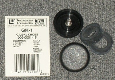 Lowrance 000-0051-15 GK-1 Gimbal-Knöpfe Für Eagle Echolot-Sonar