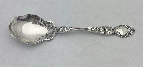 "Violet" by Wallace Sterling Silver .925 Sugar Spoon 34.08g 6 1/8"