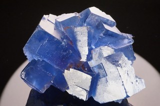 AMAZING BLUE Fluorite Crystal Cluster LE BURG FRANCE