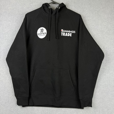 #ad Bunnings Trade Jumper Mens Small Black Mates in Construction Tradie Hoodie AU $89.95