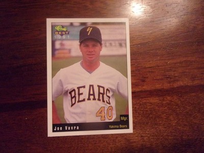 1991 YAKIMA BEARS Classic/Best Minor League Single Cards YOU PICK OBO