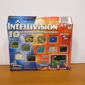 Intellivision 10 Retro Video Game System TV Power Plug in Play NEW in BOX